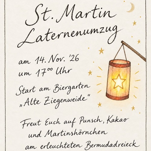 KGA Alte Ziegenweide lädt ein zum Laternenumzug